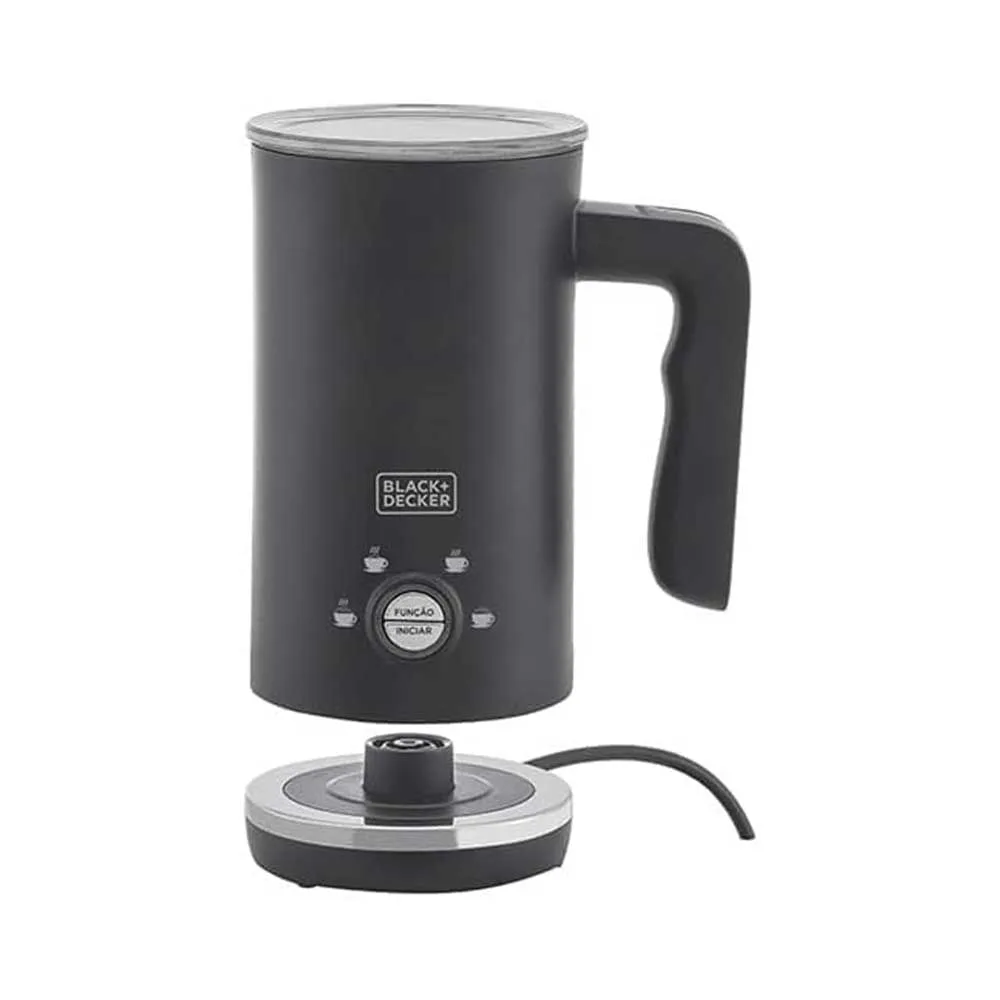 Espumador de Leite Elétrico Black+Decker com 4 Funções 127 V