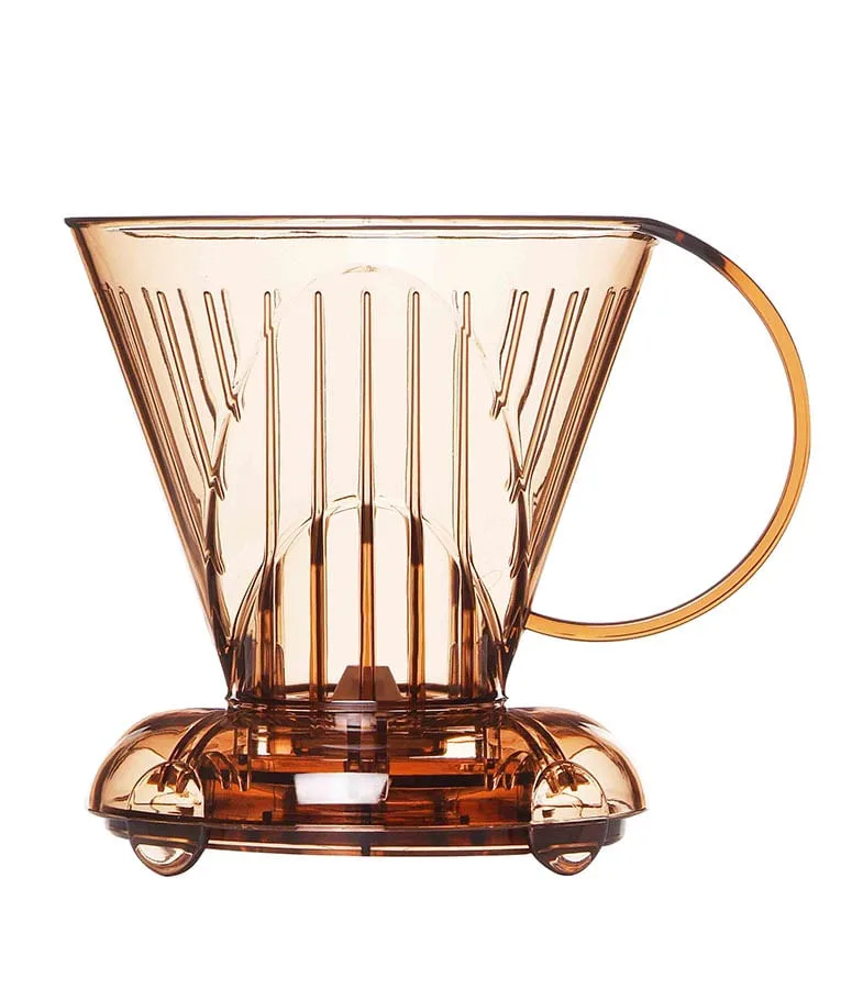Clever Coador Marrom para Filtrar Café 500 ml com Filtro branco 100 unidades